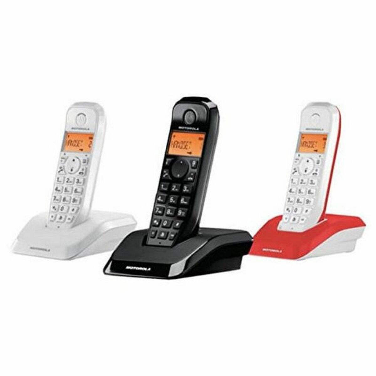 Wireless Phone Motorola S12 TRIO MIX (3 Pcs) Multicolour-0
