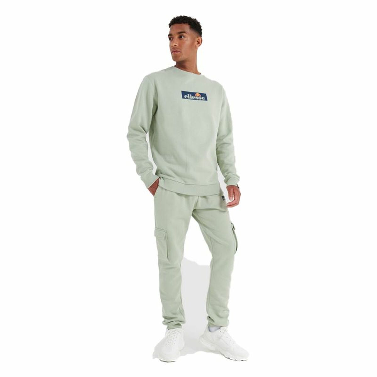 Adult Trousers Ellesse Mattio Jog Beige Men-5
