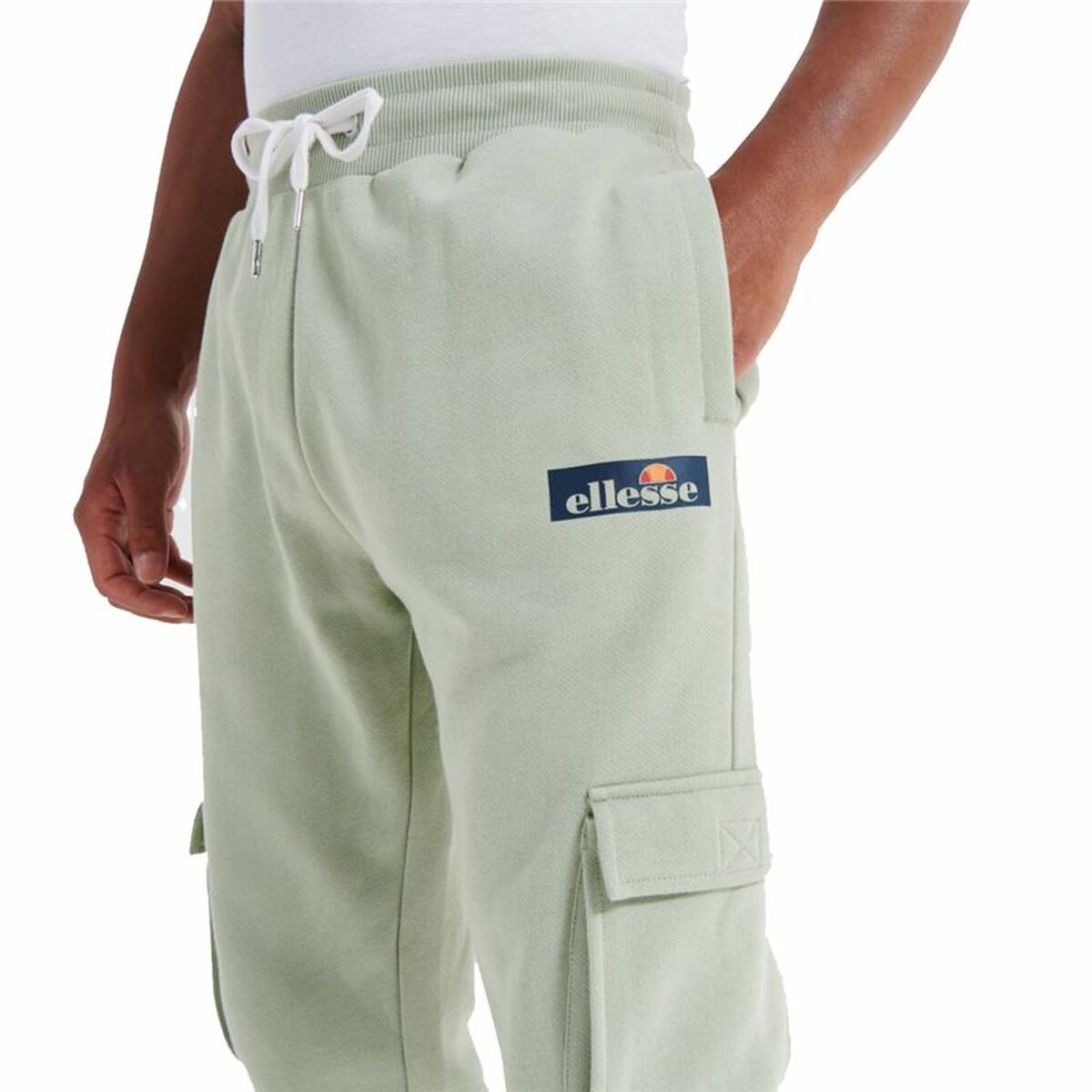 Adult Trousers Ellesse Mattio Jog Beige Men-4