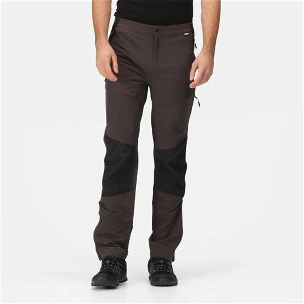 Adult Trousers Regatta Questra V Black Men-8