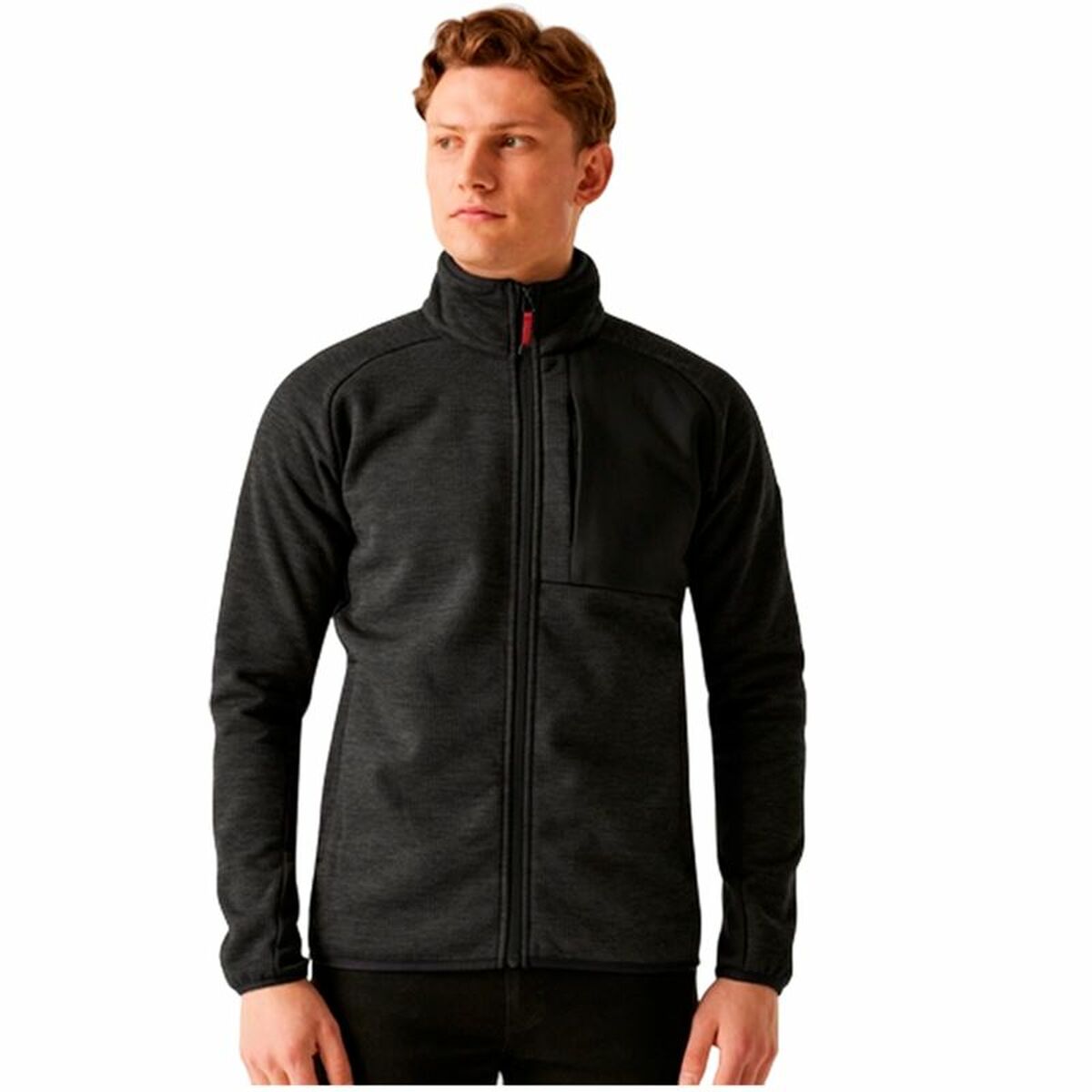 Fleece Lining Regatta Shorston Black Men-3