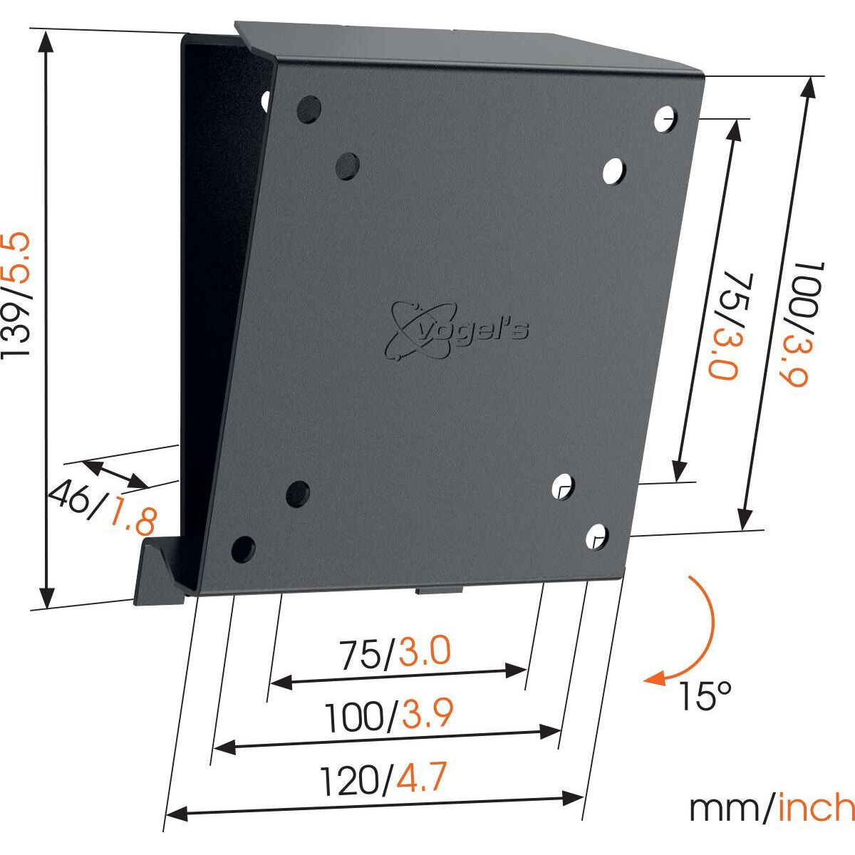 TV Mount Vogel's MA1010 17" 26" 30 Kg-1