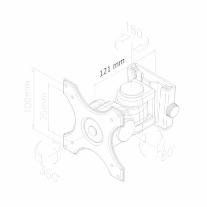 TV Mount Neomounts FPMA-W250BLACK-1