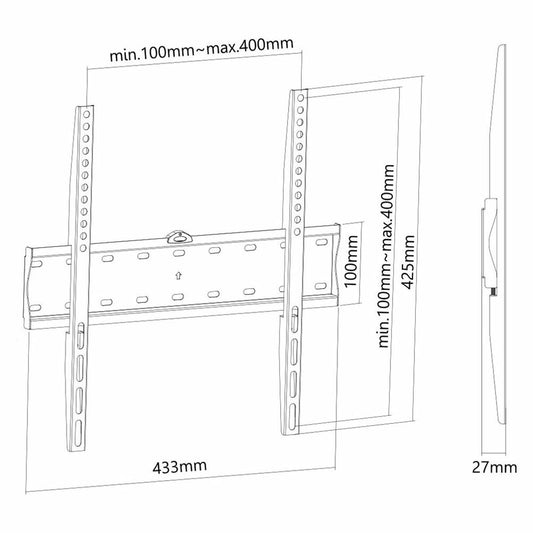 TV Mount Neomounts FPMA-W300BLACK-1