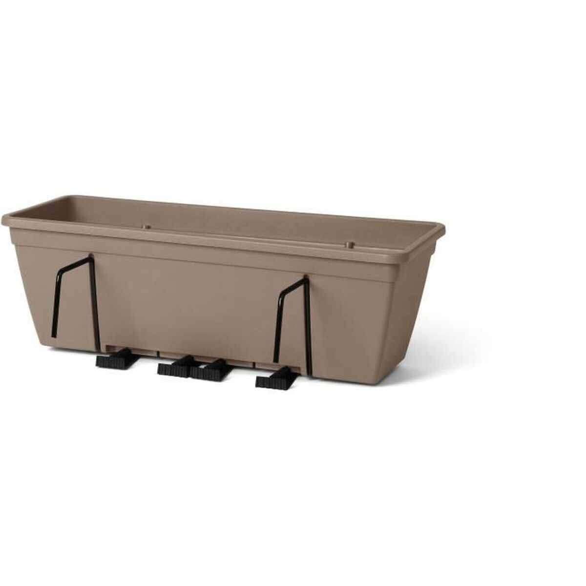 Self-watering planter Garden ID Taupe 50 cm-2