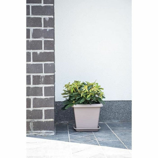 Plant pot Garden ID Taupe Squared 40 x 35 cm-1