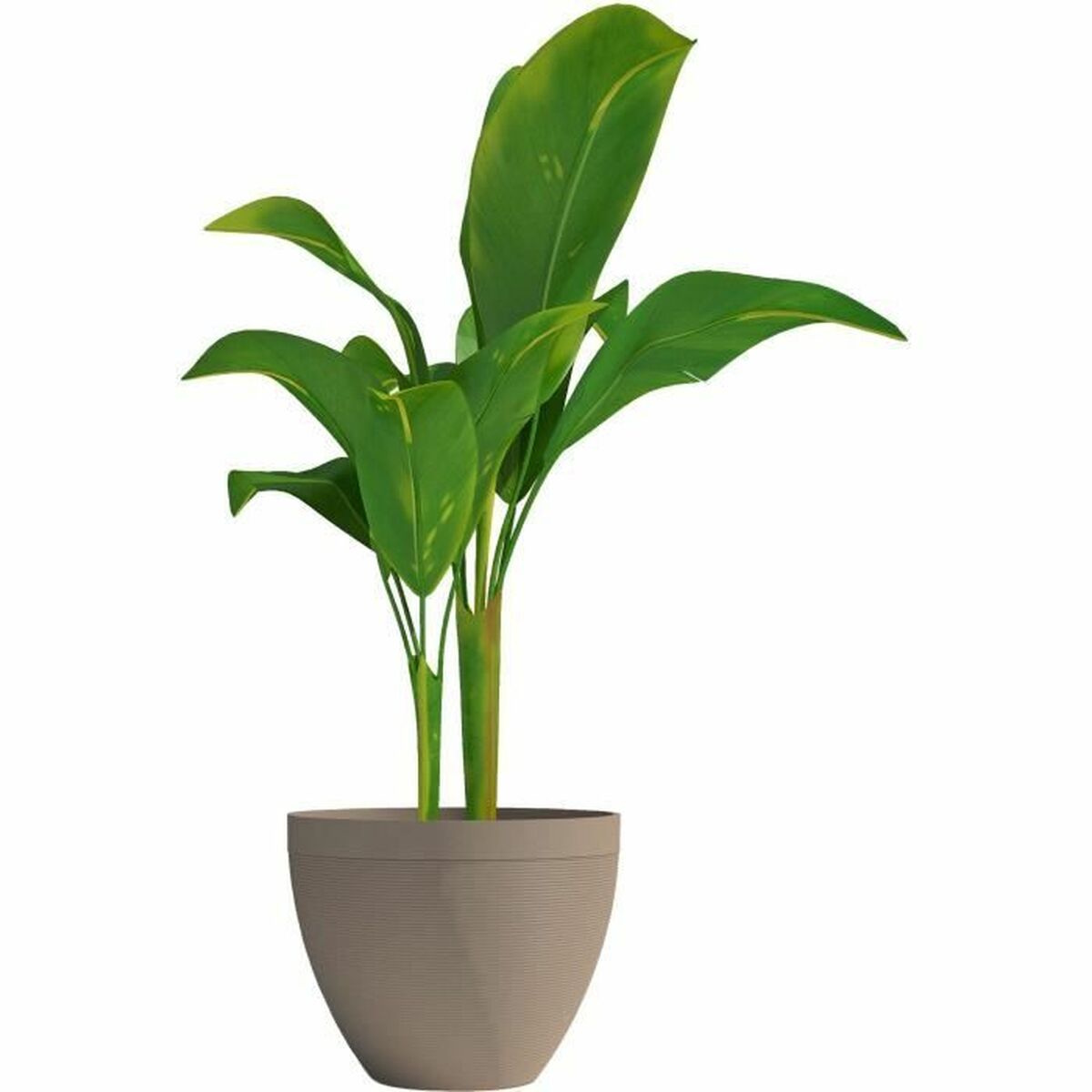 Plant pot Garden ID Taupe 30 x 26 cm-1