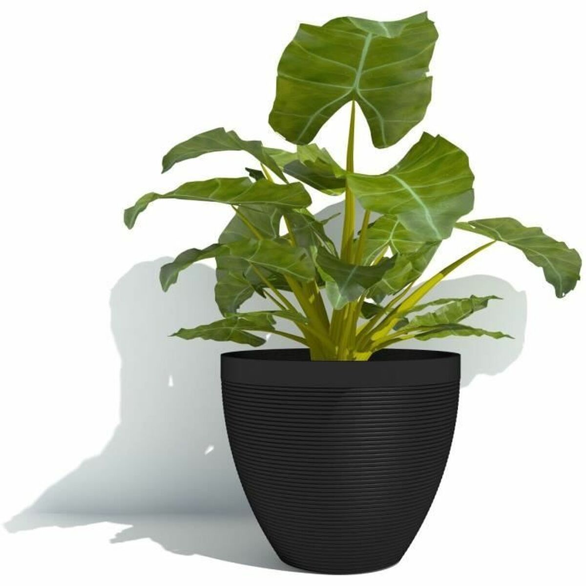 Plant pot Garden ID Black 30 x 26 cm-1