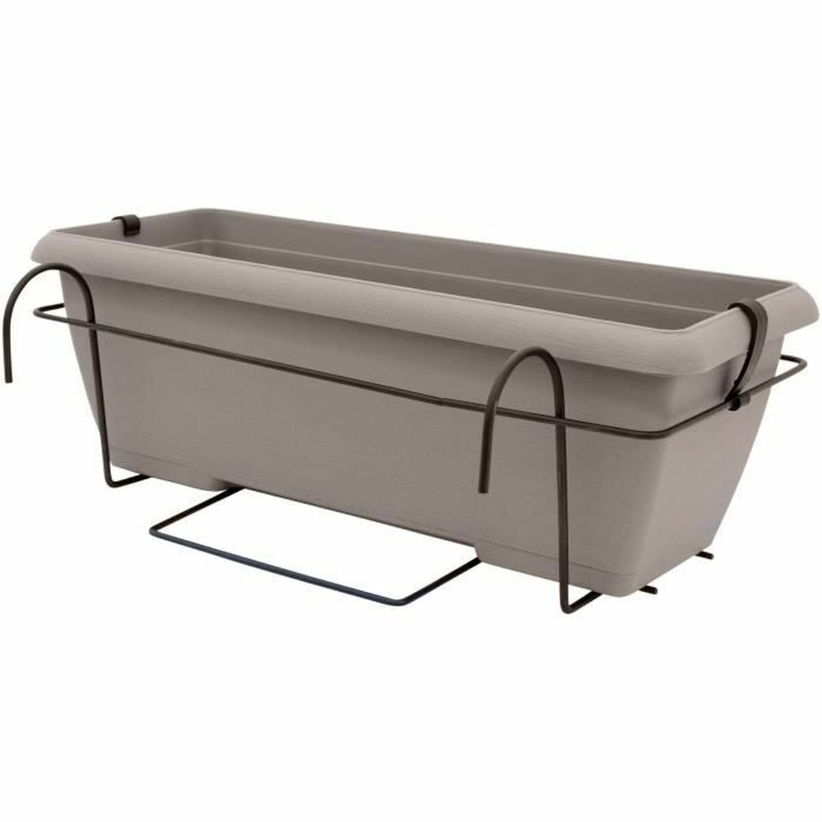Planter Garden ID Taupe Stone effect 50 cm-2