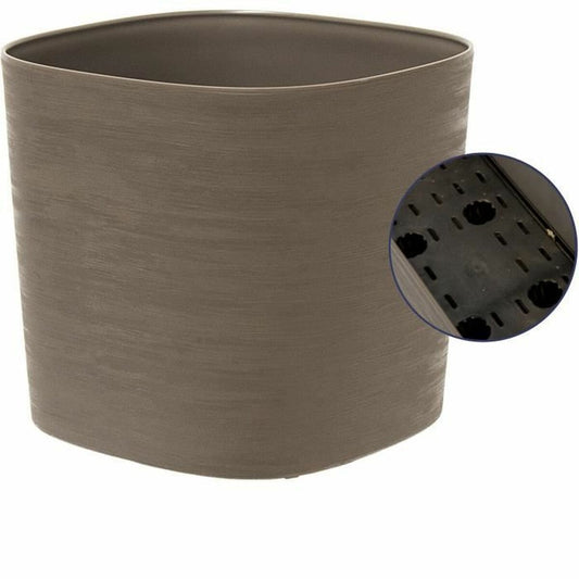 Self-watering flowerpot Garden ID Taupe 30 x 30 cm-1