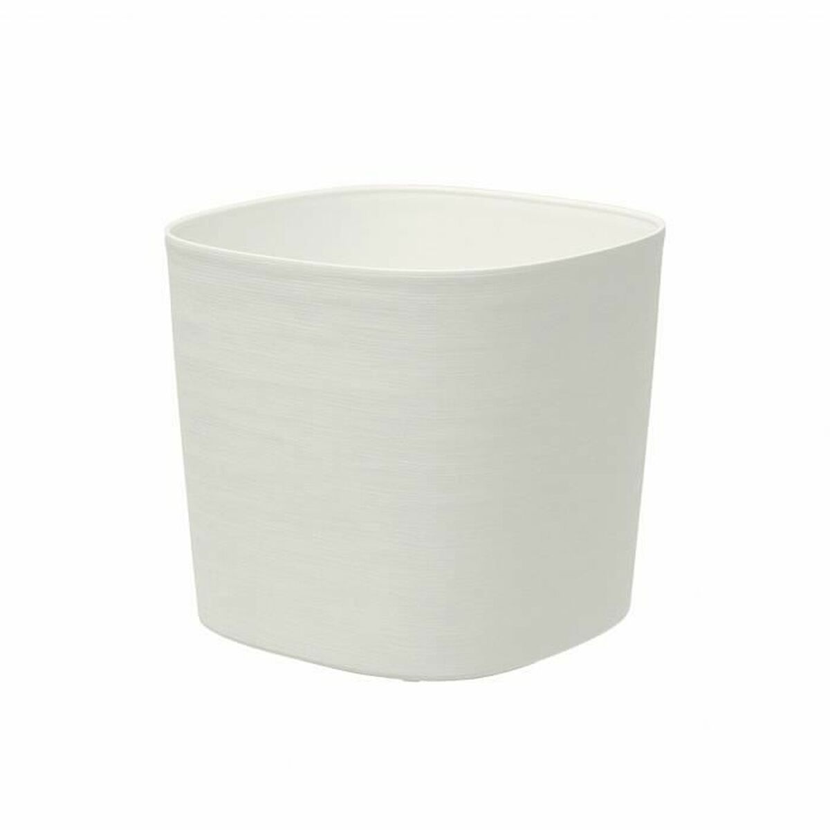 Self-watering flowerpot Garden ID White 40 x 40 cm-0