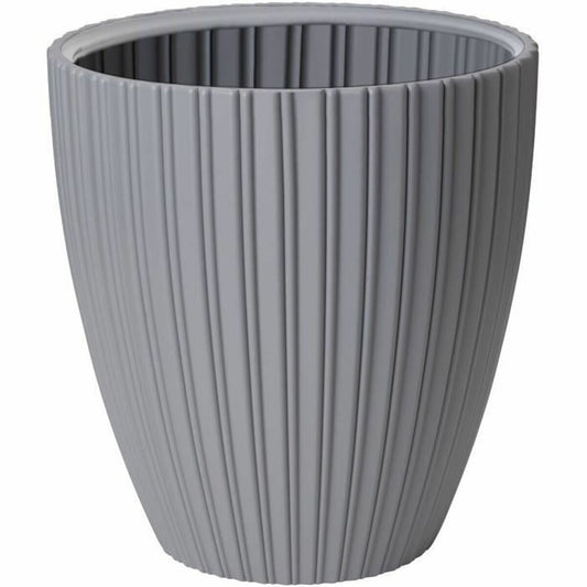 Plant pot Garden ID Fancy Grey Polyethylene 40 x 42 cm-0
