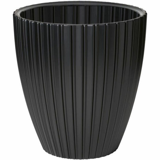 Plant pot Garden ID Fancy Black Polyethylene 40 x 42 cm-0