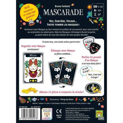 Board game Asmodee Mascarade-5