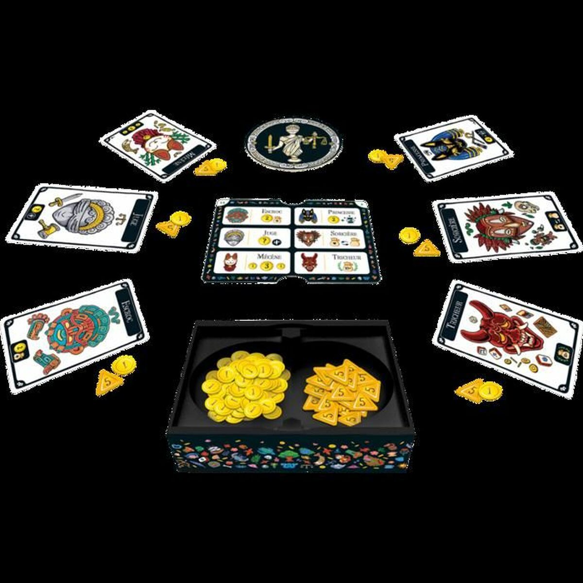 Board game Asmodee Mascarade-8