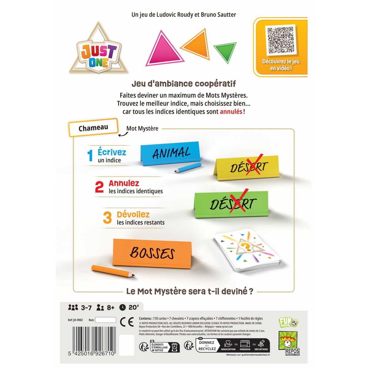 Board game Asmodee Just One-5