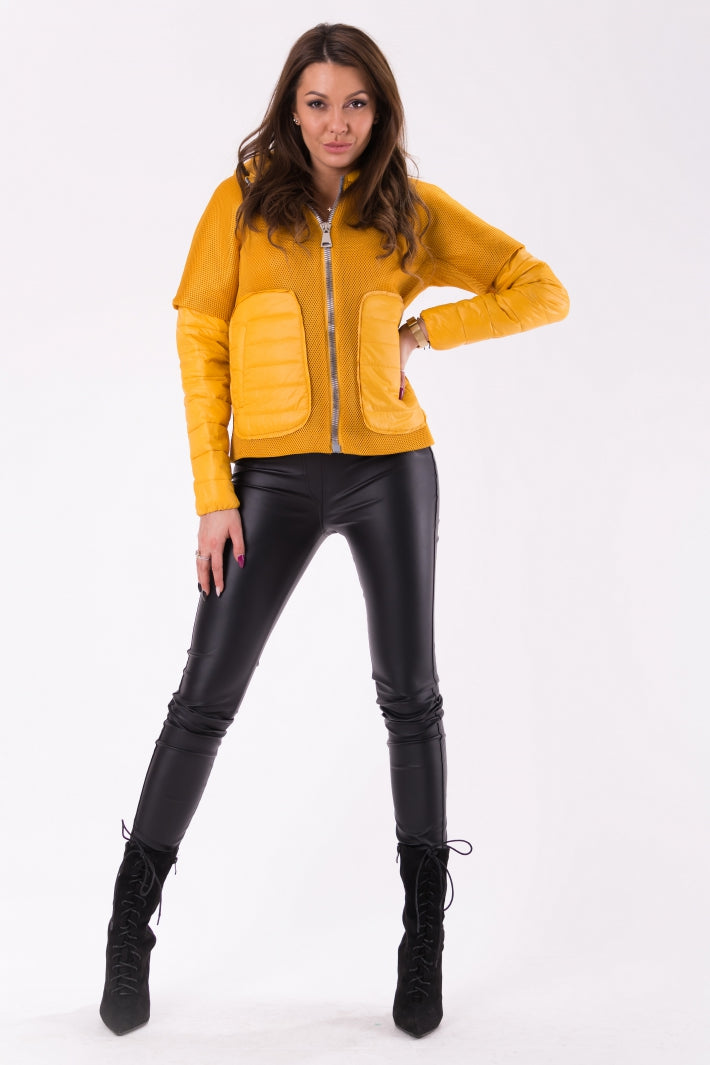 JACKET - MUSTARD 46033-3-3