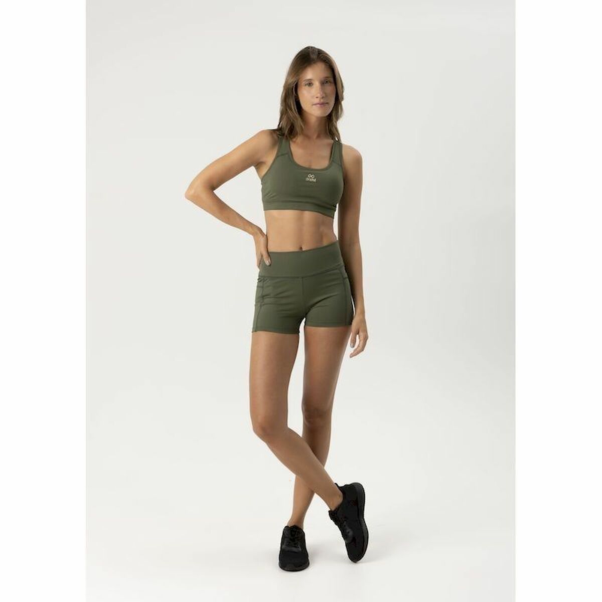 Sport leggings for Women Ditchil Florest Olive-4