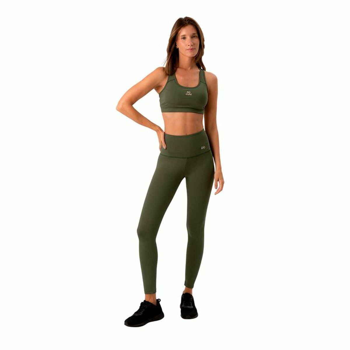 Sport leggings for Women Ditchil Genuine Olive-0