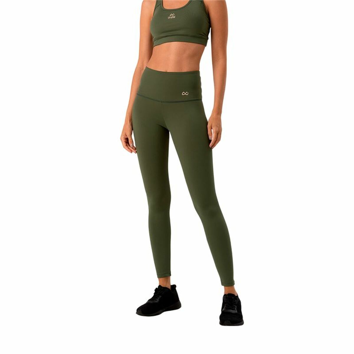 Sport leggings for Women Ditchil Genuine Olive-3