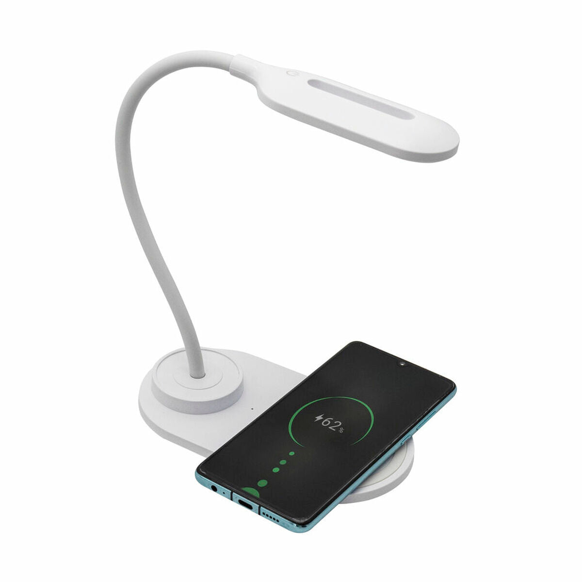LED Lamp with Wireless Charger for Smartphones Denver Electronics LQI-55 White 5 W-0