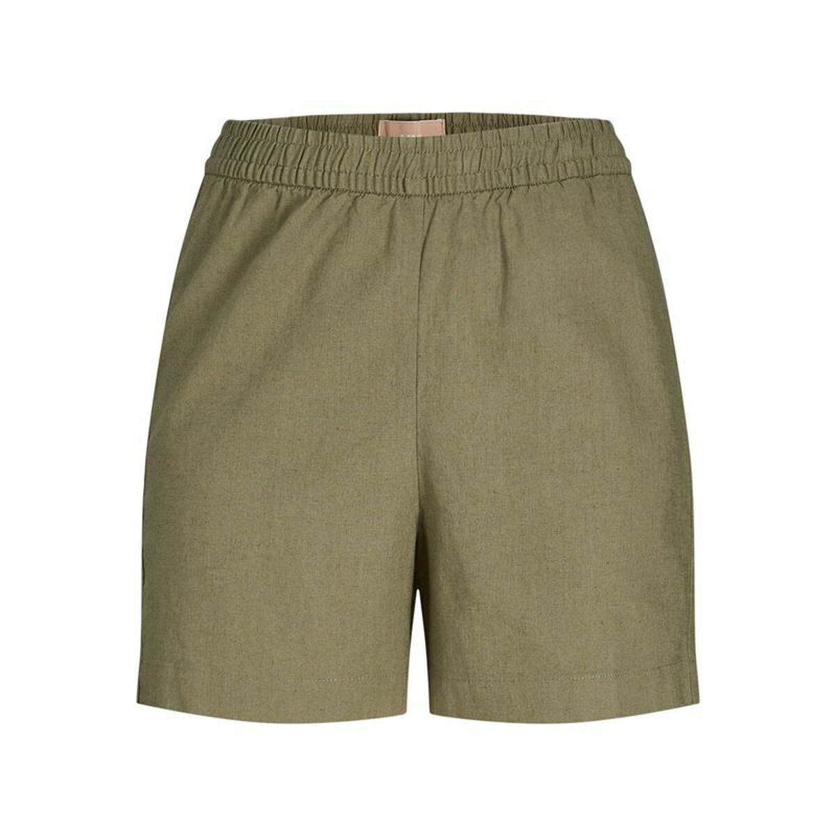Sports Shorts for Women Jack & Jones Green Linen-0