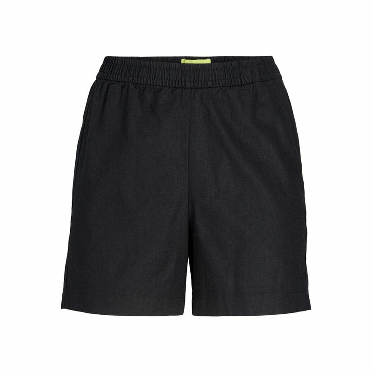 Sports Shorts for Women Jack & Jones Black Linen-0