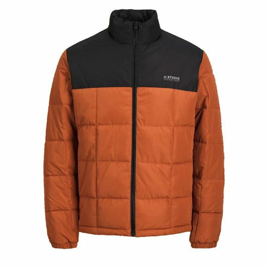Men's Sports Jacket Jack & Jones Jjben Square Brown-0