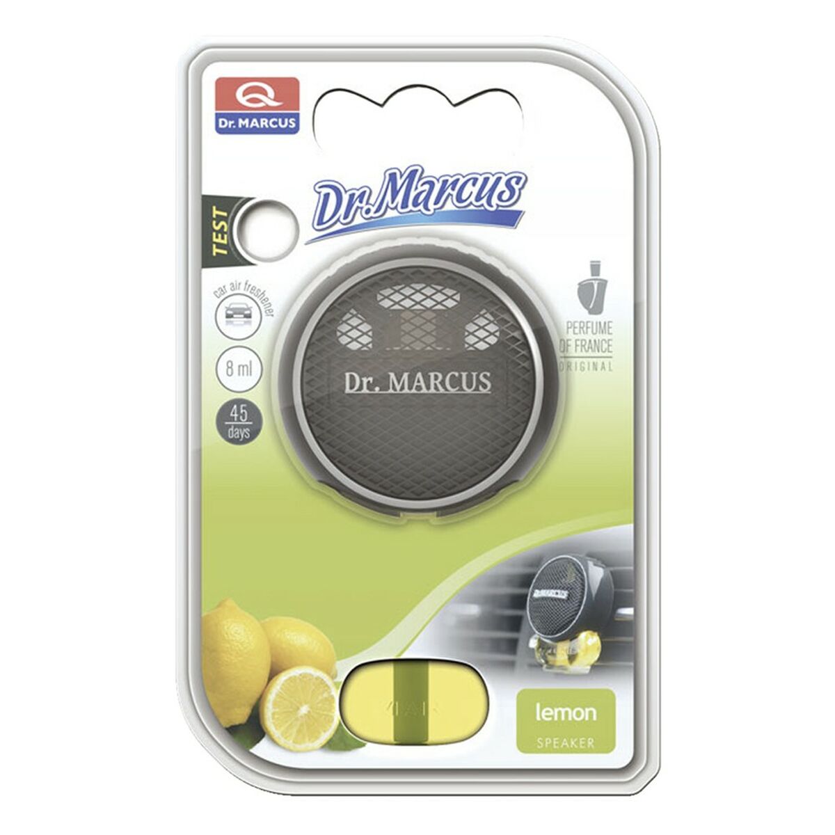 Car Air Freshener Dr Marcus Speaker Lemon 8 ml Plastic Fragrance (8 Units)-2