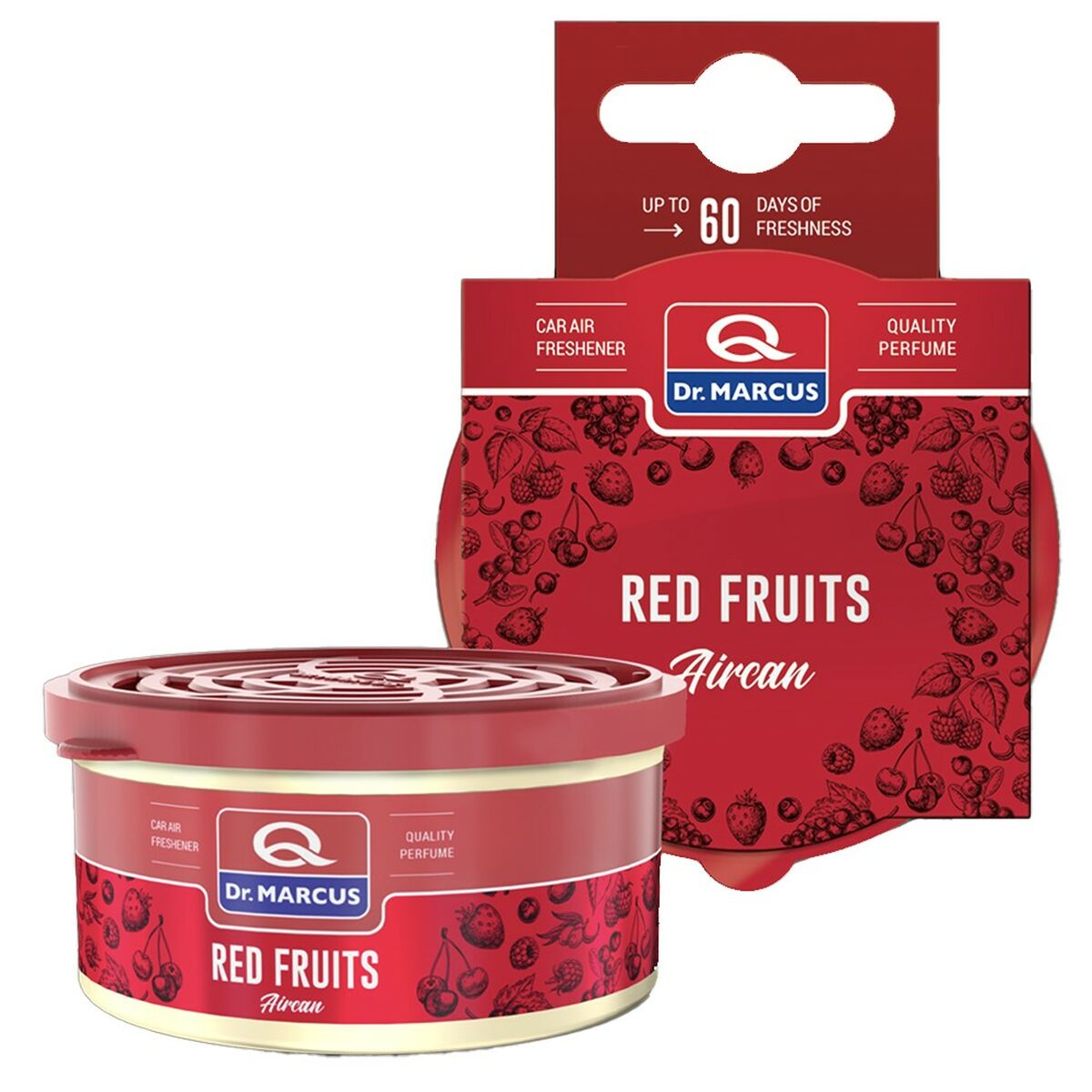 Car Air Freshener Dr Marcus Aircan Red fruits 40 g Fragrance Can-0