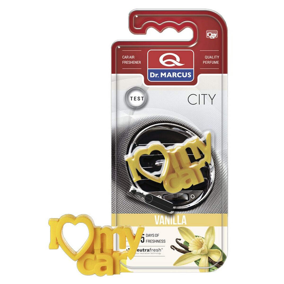 Car Air Freshener Dr Marcus City Vanilla Plastic Fragrance-0