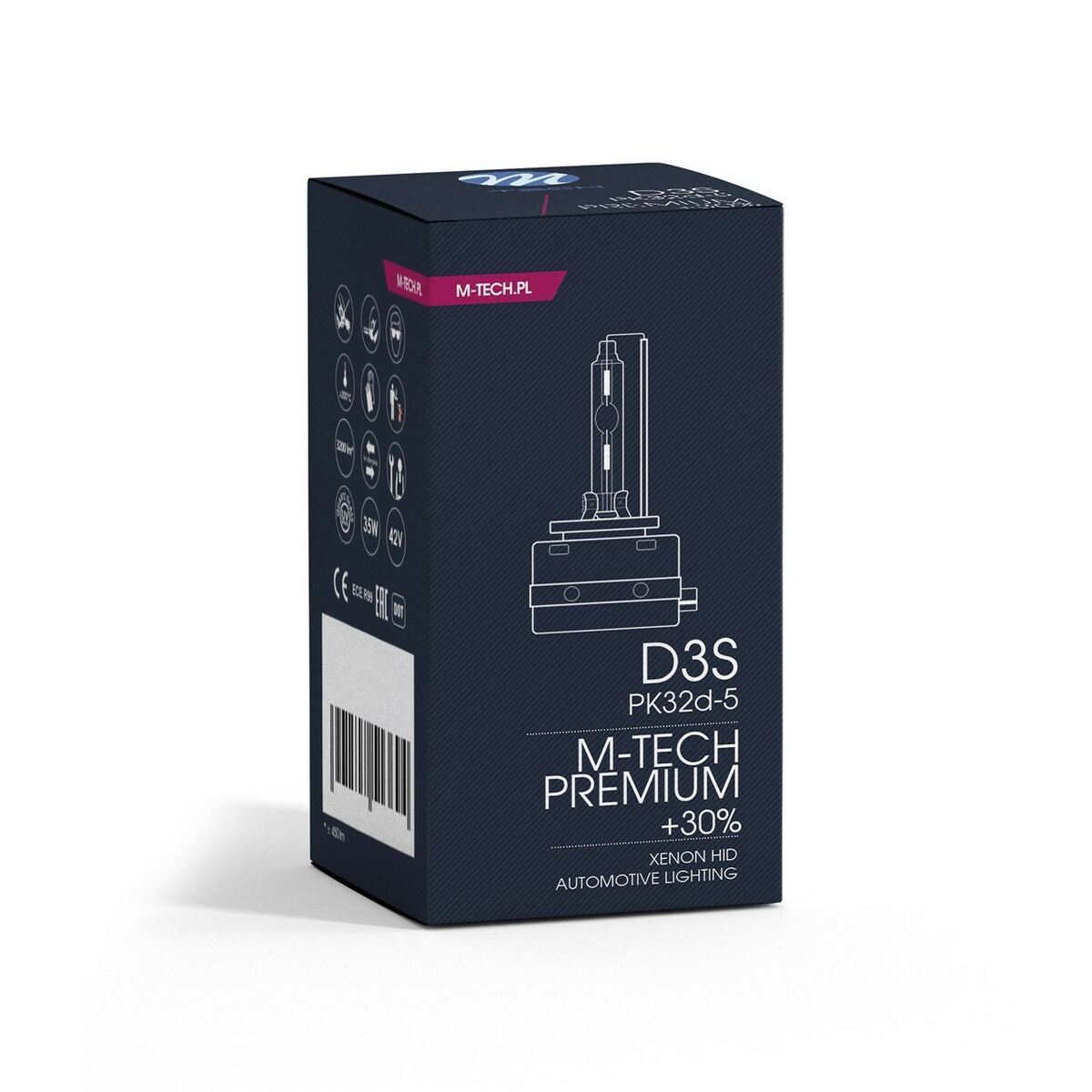 Car Bulb M-Tech ZMD3S43-1