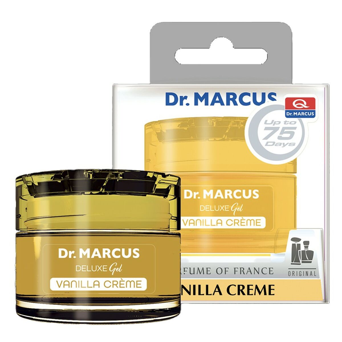 Car Air Freshener Dr Marcus Deluxe Vanilla 50 ml Plastic Fragrance Can-0
