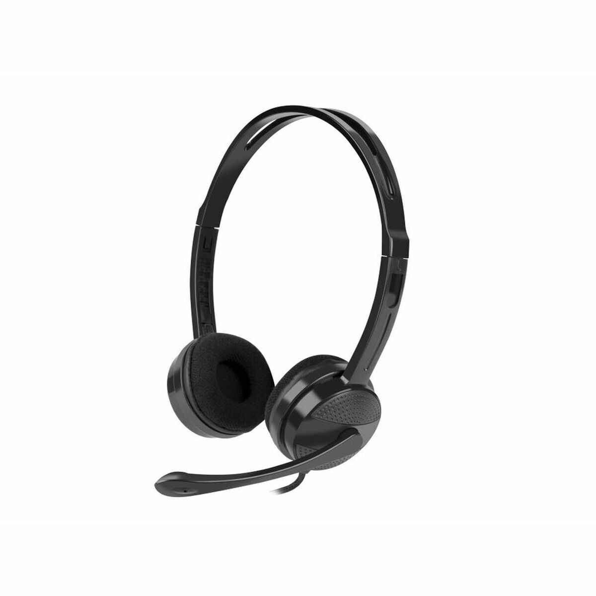 Headphones with Microphone Natec NSL-1665 Black-0