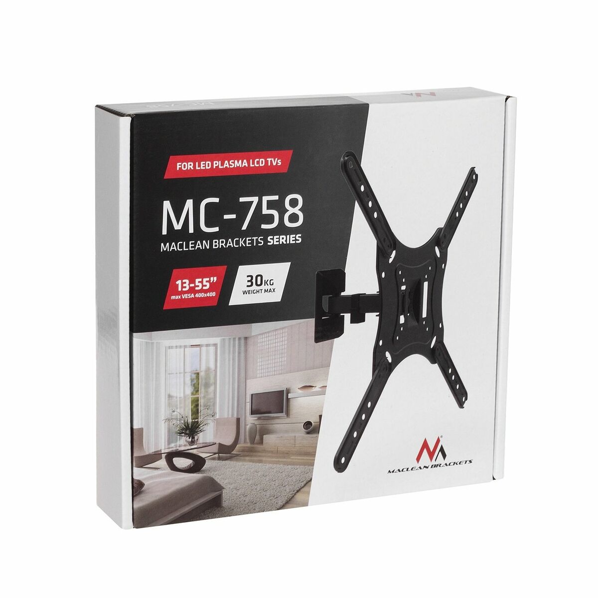 TV Mount MacLean MC-758 55" 13" 30 Kg-2