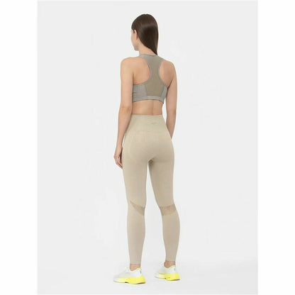 Sport leggings for Women 4F Functional SPDF012 Beige-1