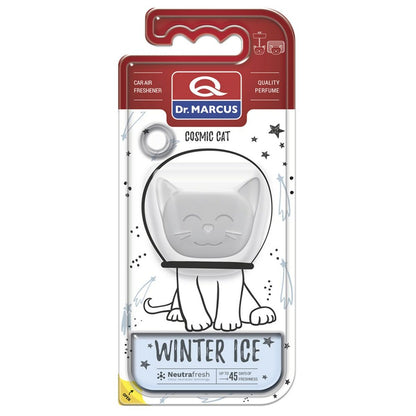 Car Air Freshener Dr Marcus Cosmic Cat ICE CHILL Plastic Pendant-2