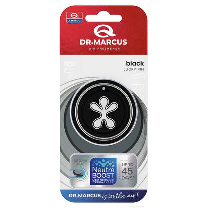 Car Air Freshener Dr Marcus Lucky Pin black Plastic-0