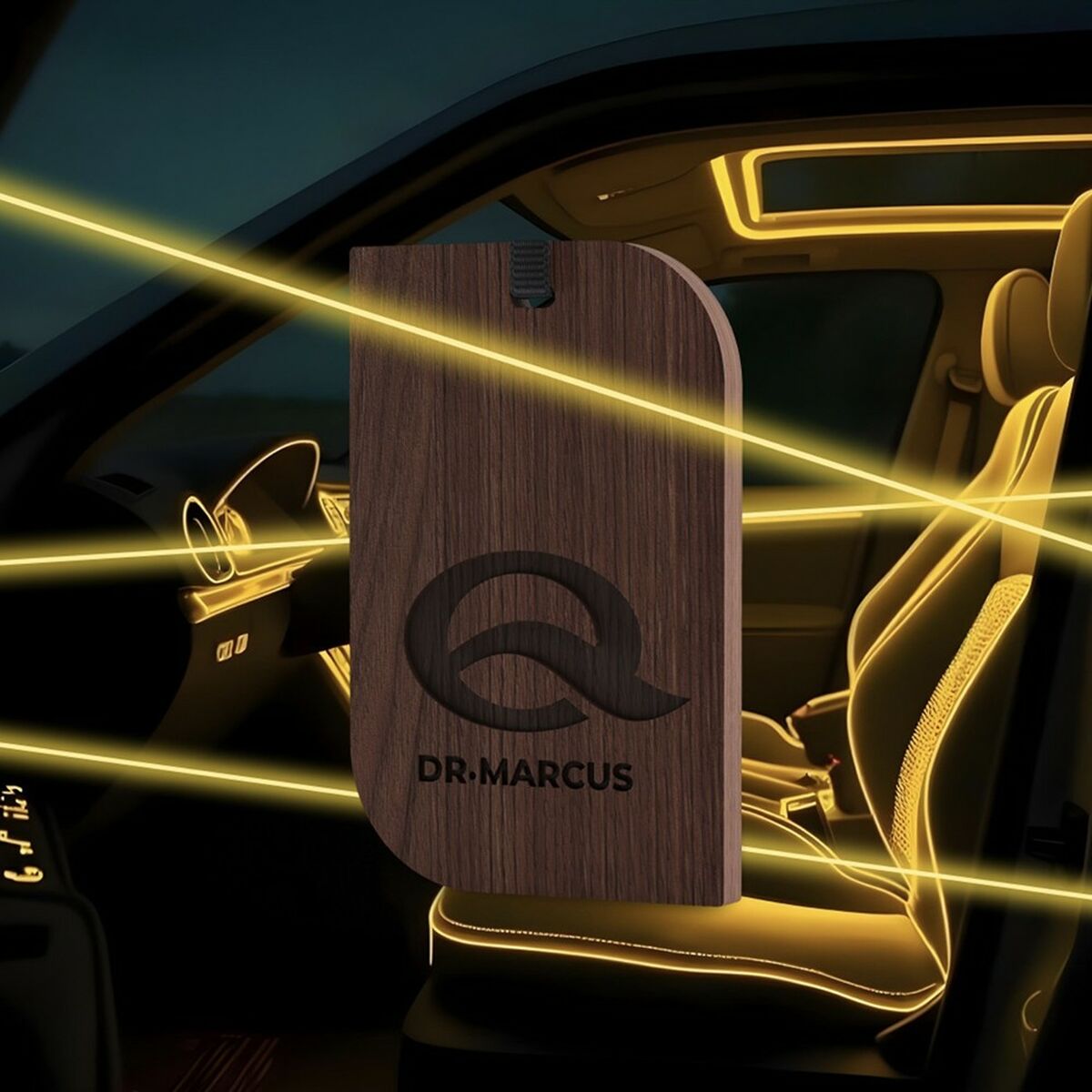 Car Air Freshener Dr Marcus Classic Ocean Wood Pendant-1