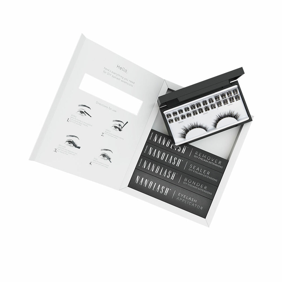 Set of false eyelashes Nanolash Heartbreaker 5 Pieces-0
