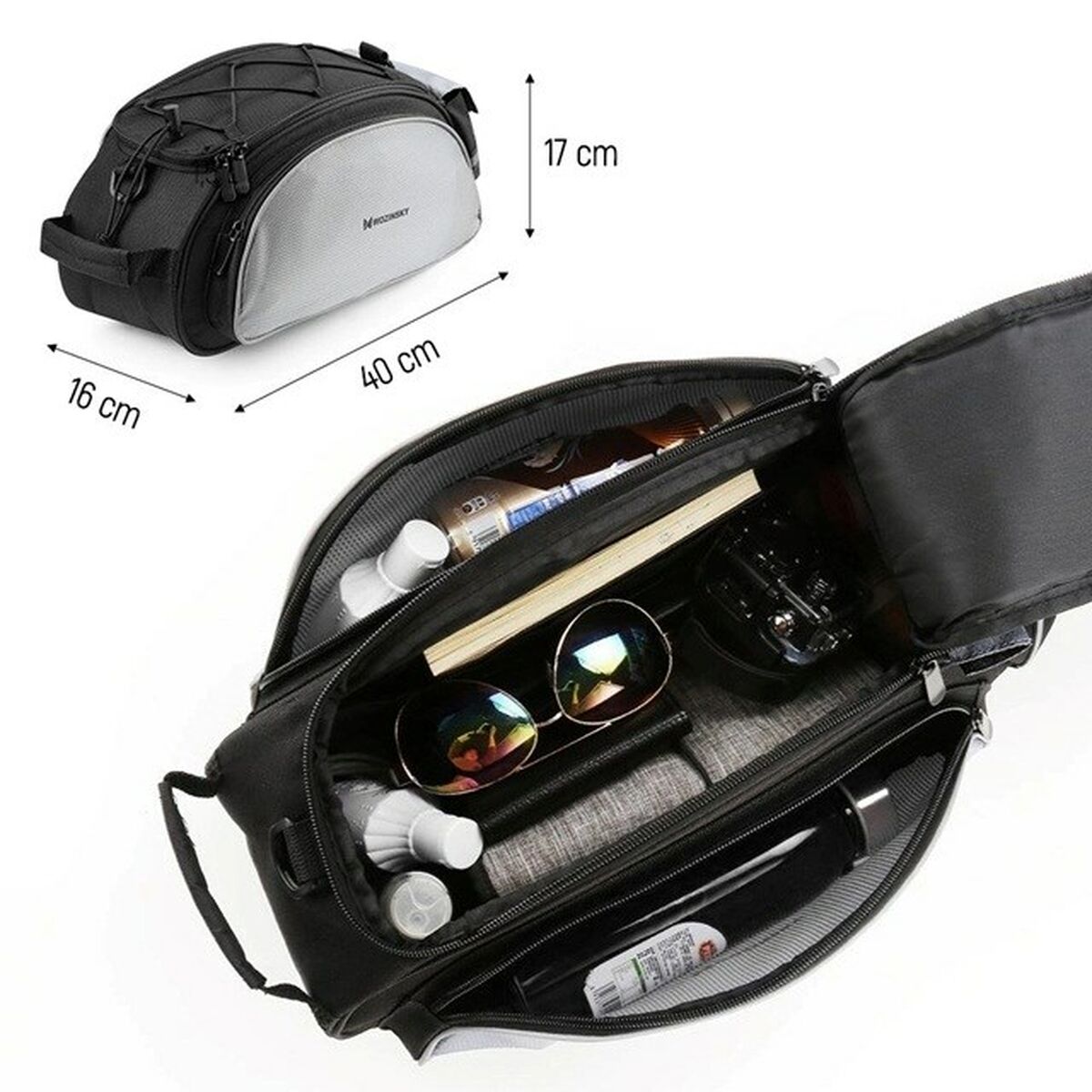 Bicycle Bag Wozinsky WBB1BK-8