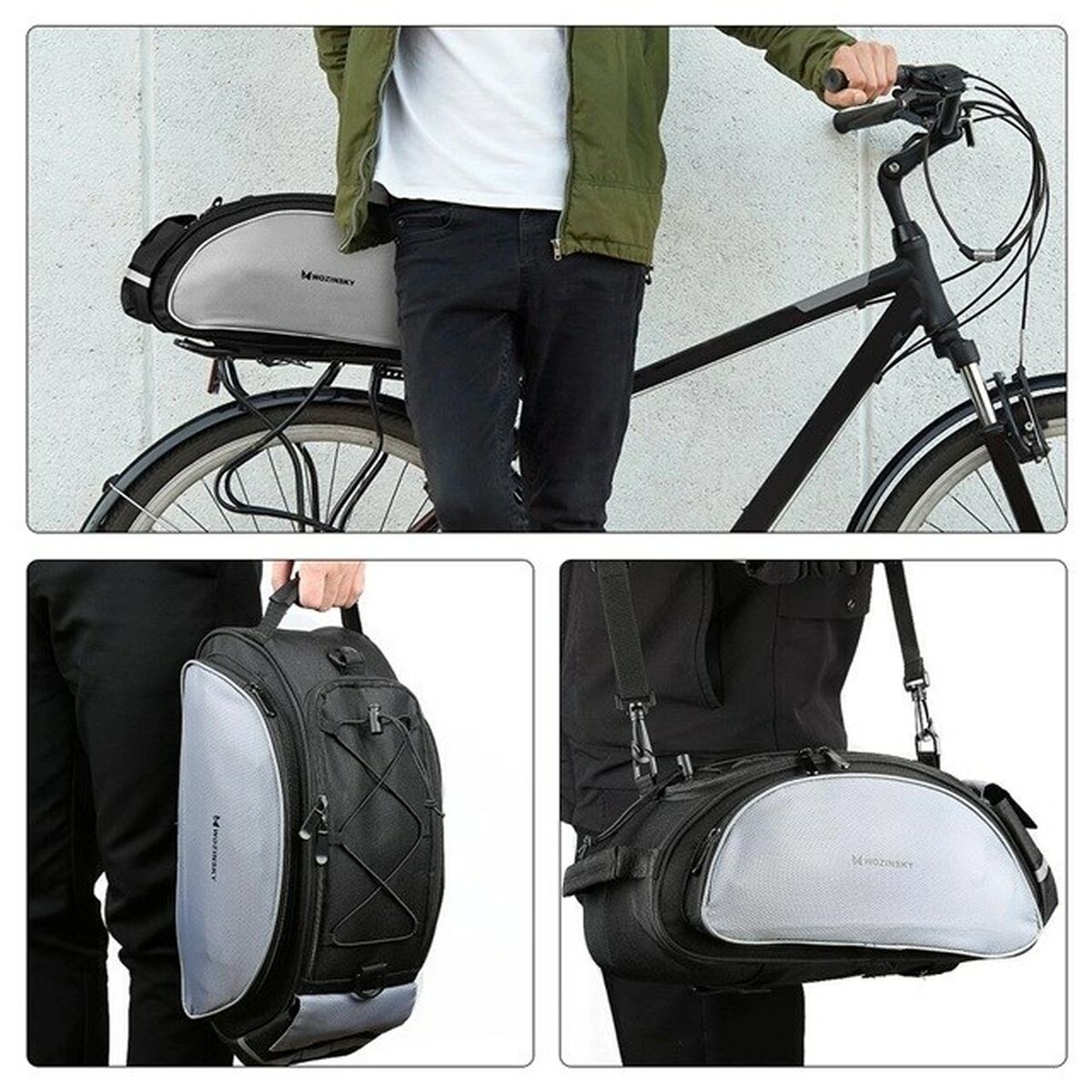 Bicycle Bag Wozinsky WBB1BK-7