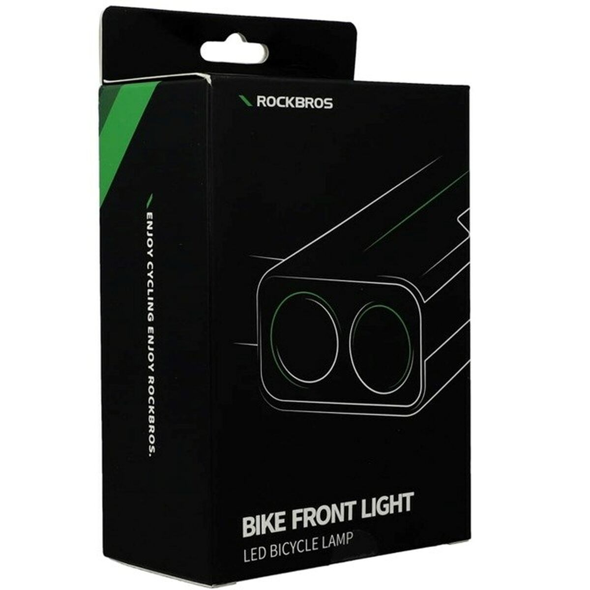 LED Bicycle Torch Rockbros Luz de bicicleta con función de powerbank-4