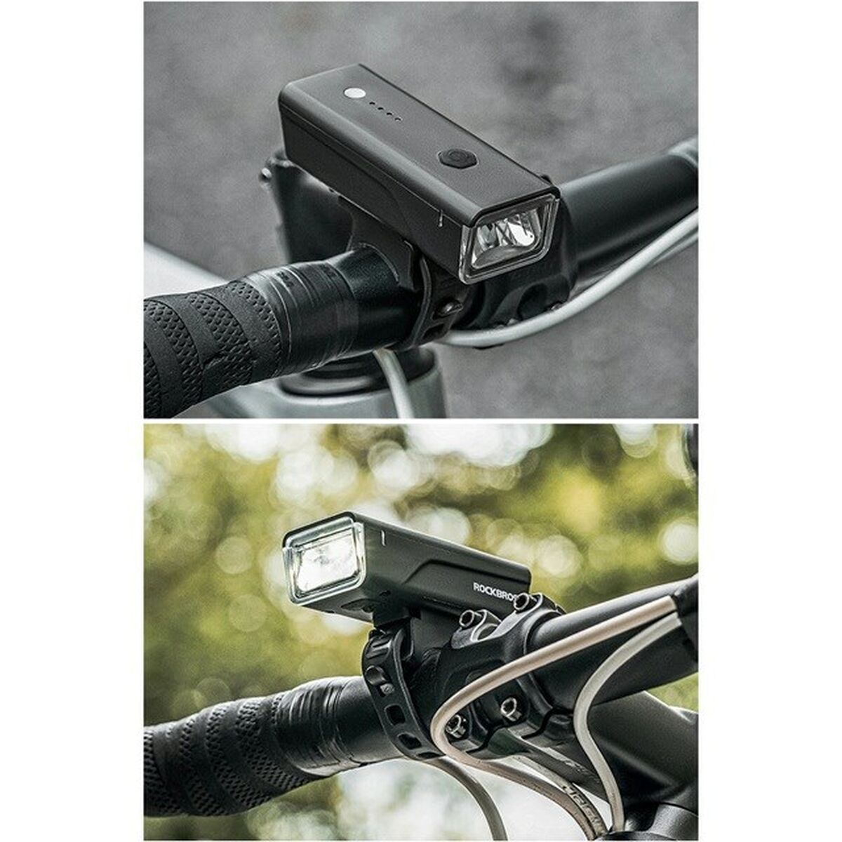 LED Bicycle Torch Rockbros Luz para bicicleta-9