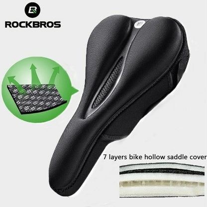Saddle Rockbros LF047-B Black Monochrome-4