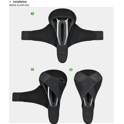 Saddle Rockbros LF047-B Black Monochrome-2