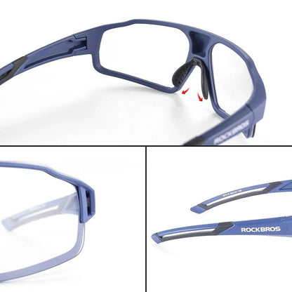 Cycling Glasses Rockbros 163750 Blue Black-2