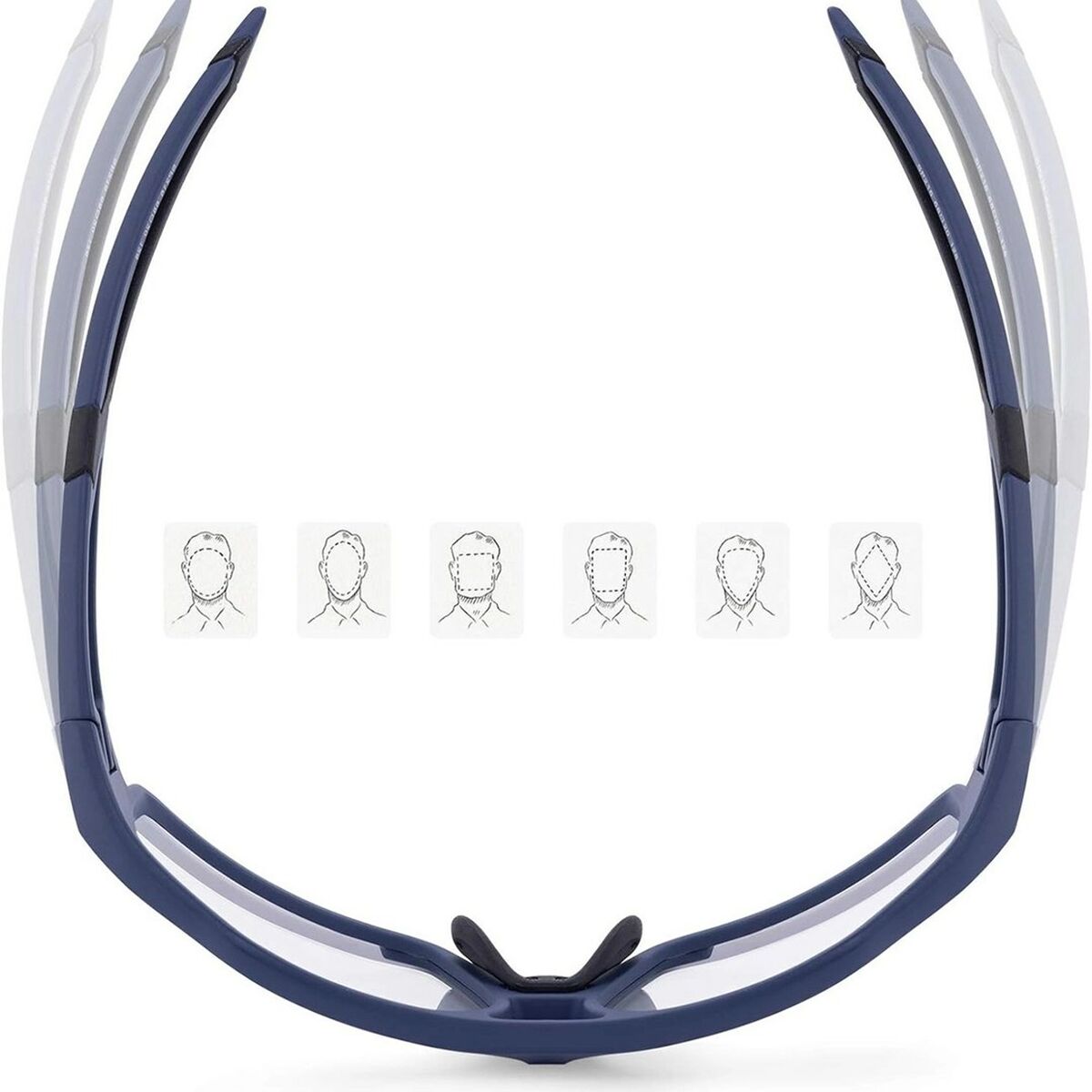Cycling Glasses Rockbros 163750 Blue Black-1