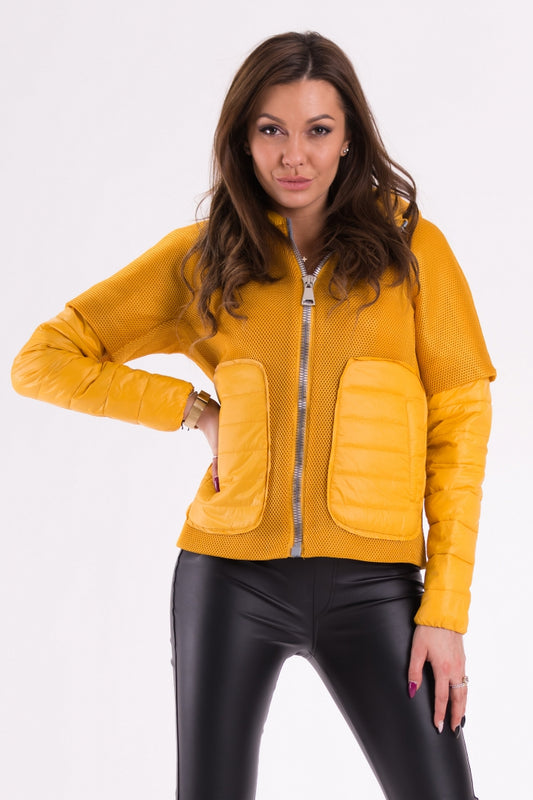 JACKET - MUSTARD 46033-3-1