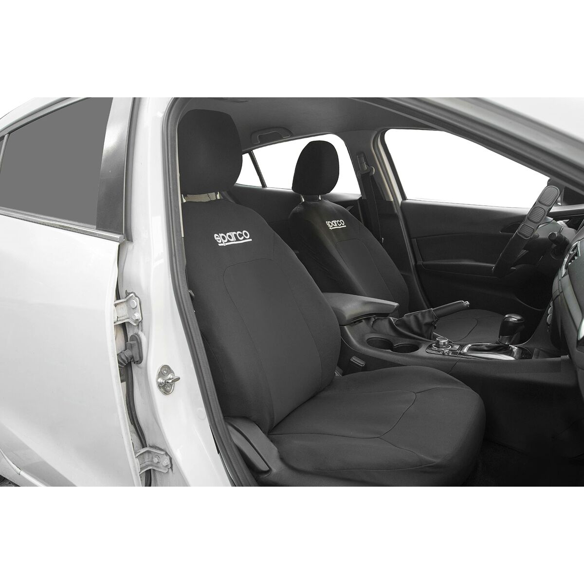 Car Seat Covers Sparco Sport Black-2